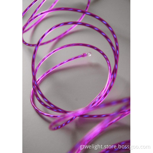 High Quality Chasing EL Wire Red Color